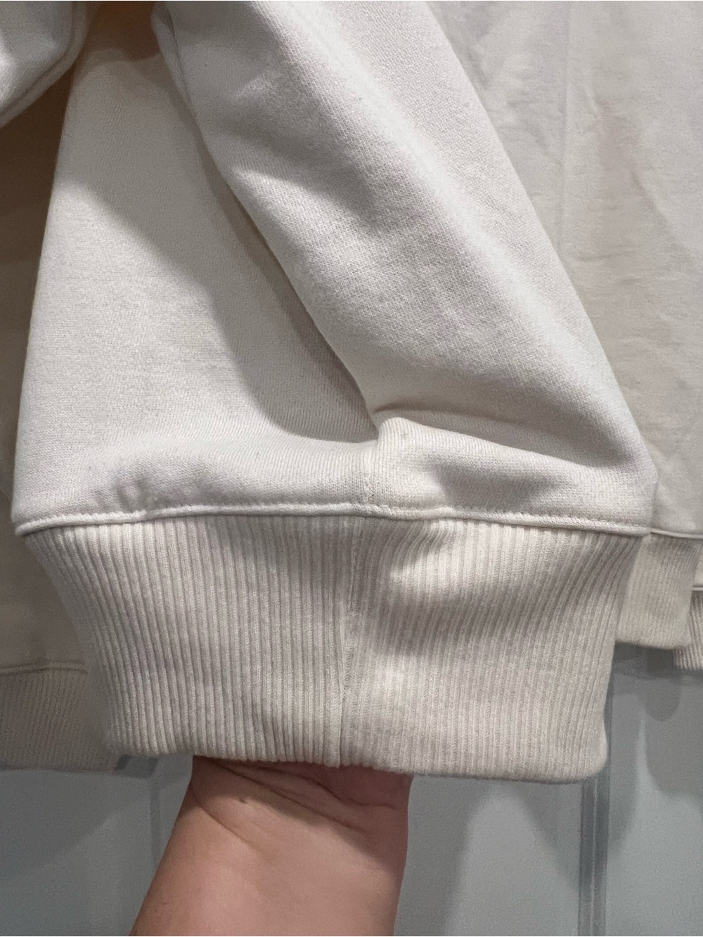 NWT A New Day Cream Hooded Sweatshirt XXL - Picture 5 of 9